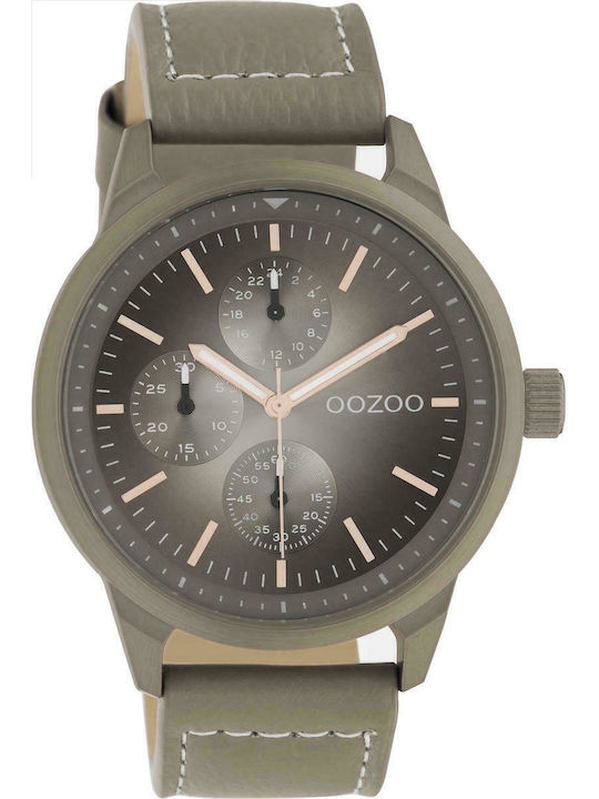 Oozoo Timepieces Ανδρικό Ρολόι 45mm Χρονογράφος...