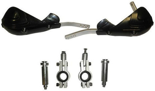 Roc Motorcycle Protective Hand Guards PC057 in Black Colour