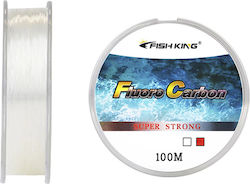 FISH-0036 Πετονιά Fluorocarbon Διάφανη 100m / 0.35mm / 9.7kg
