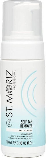 St. Moriz Self Tan Remover Fast Action Mousse Σώματος 100ml