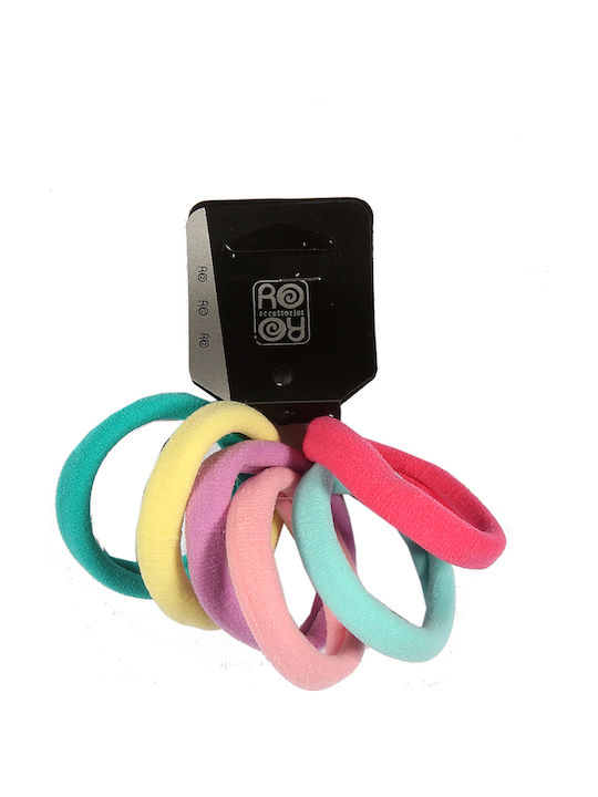 Ro-Ro Accessories Σετ Παιδικά Λαστιχάκια 6τμχ