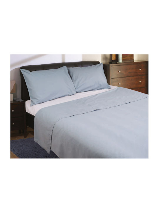 Kipper Duvet Cover Set Cotton Single with Pillowcase 160x250 Rainbow 5206952011469-1 Blue