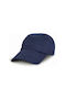 Παιδικό Καπέλο Jockey Υφασμάτινο Navy Μπλε