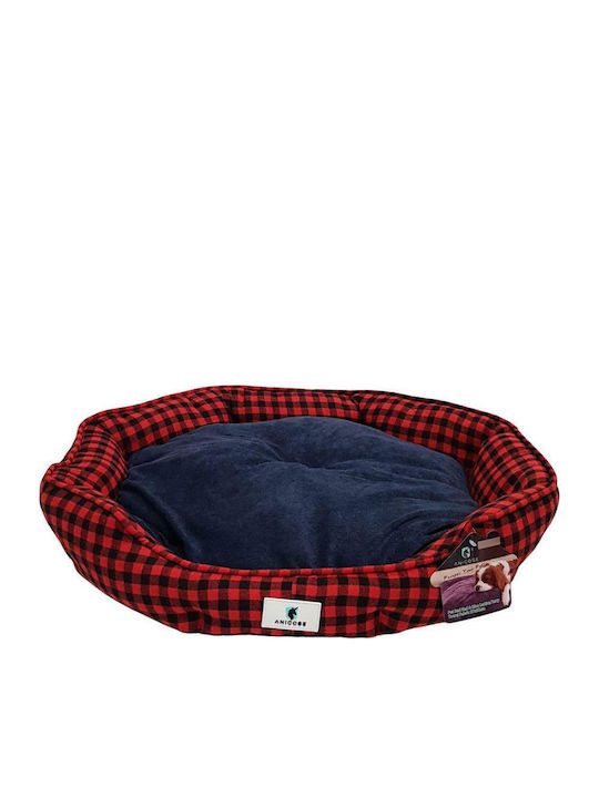 Anicose Aroa Octagon Poof Dog Red 45x40cm