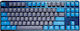 Ducky One 3 Daybreak TKL Gaming Μηχανικό Πληκτρολόγιο Tenkeyless με Cherry MX Brown διακόπτες και RGB φωτισμό (Αγγλικό US) Μπλε