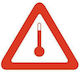 ADR Warnschild Allgemeines Risiko 25x25cm