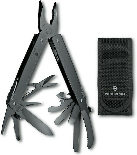 Victorinox Swiss Tool MXBS Multitool Schwarz mit Scheide