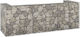 vidaXL Garden Fencing Material 1pcs Silver