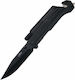 Amont Third Pocket Knife Survival Black with Blade made of Stainless Steel