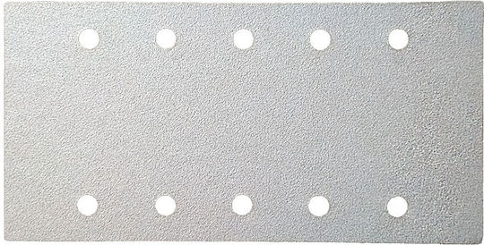 Smirdex 510 White Line Palm Sander Sanding Sheet K120 with 10 Holes 115x230mm