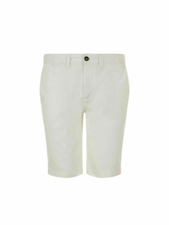 Sol's Jasper Men's Chino Monochrome Shorts White