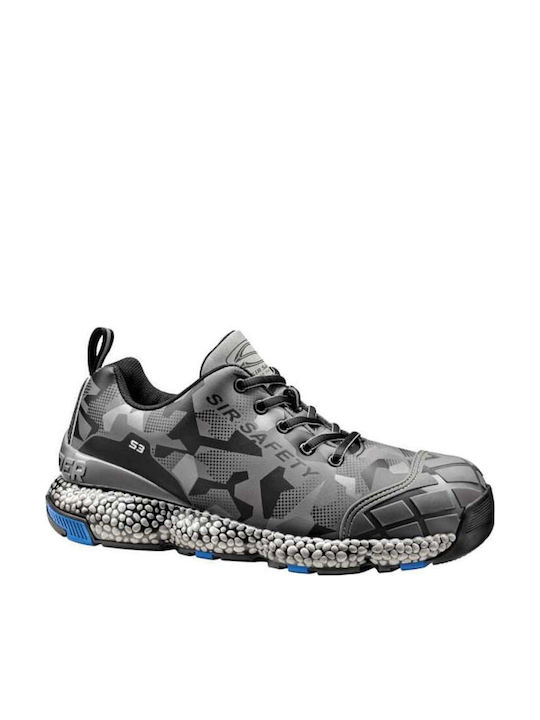 Sir Safety Turkana Waterproof Low Safety Gray S3 with Certification P, ESD , FO , SR,SRC