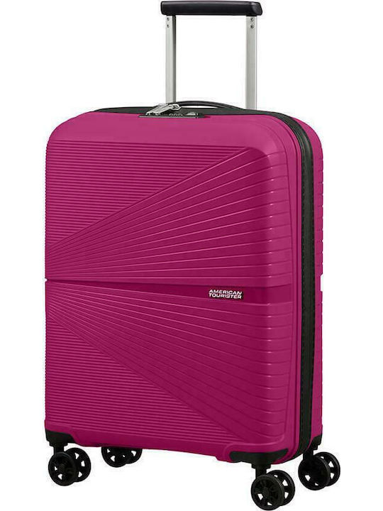 American Tourister Airconic Cabin Hard Suitcase Fuchsia with 4 Wheels Height 55cm