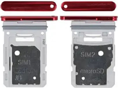 Sim-Kartenhalterung Rot Galaxy S20 FE