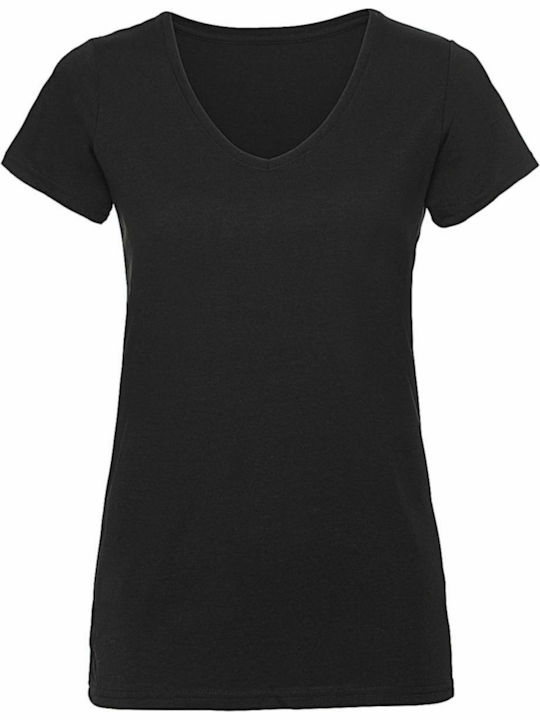 Russell Europe Werbe-T-Shirt in Schwarz Farbe