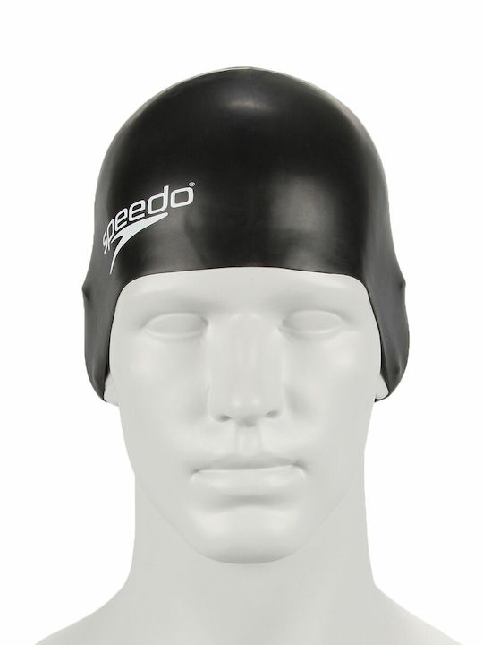 Speedo Plain Moulded Silicone Kids Swimming Cap...