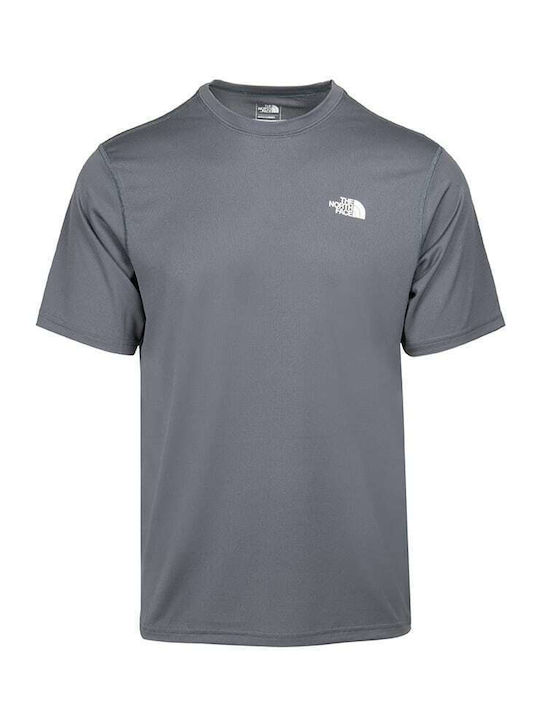 The North Face Flex II Ανδρικό T-shirt Γκρι με Λογότυπο