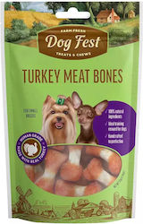 Dog Fest Turkey Meat Bones Λιχουδιά Μικρόσωμων Φυλών 55gr Dog Fest Turkey Meat Bones Λιχουδιά Μικρόσωμων Φυλών 55gr