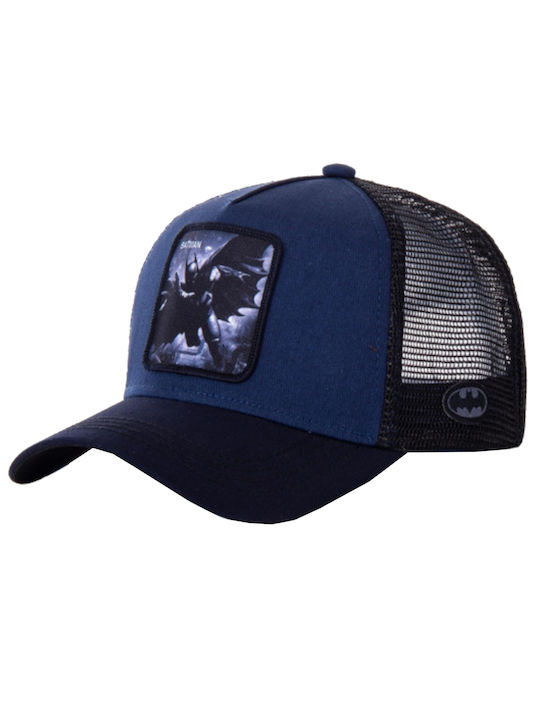 Capslab DC Comics Batman Men's Trucker Cap Navy Blue