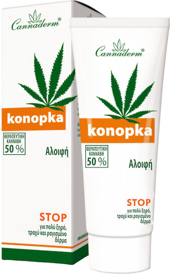 Cannaderm Konopka Stop Αλοιφή Θεραπευτική Κάνναβη 50% 75gr