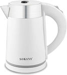 Sokany SK-0808 Wasserkocher 1Es 1200W