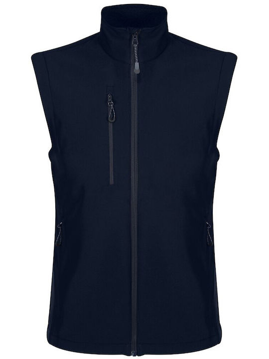 TRA858 Ανδρική Ζακέτα Fleece Navy Μπλε
