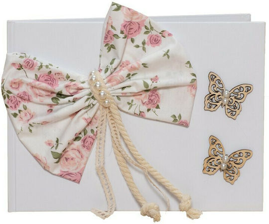 Papillon Kids Handgefertigt Gästebuch mit Thema Schmetterling