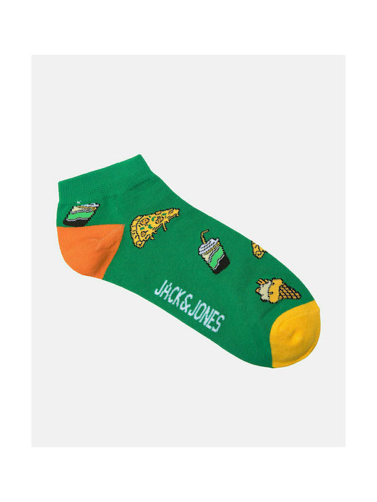 Jack & Jones Unisex Κάλτσες με Σχέδια Πράσινες