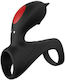 Toyz4lovers Dark Dreams Phallic Ring Black