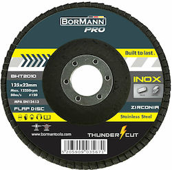 Bormann Pro BHT2008 Grinding Disc Inox 125mm Set 1pcs