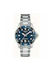 Tissot Seastar Watch Battery with Silver Metal Bracelet