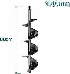 Total Borer de găuri de postament 150mm TEA55221-SP-150