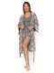 Set Robe-Pyjama (29026) - Grau