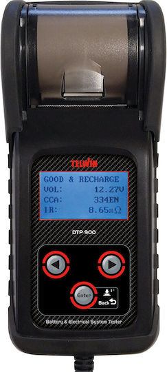 Telwin DTP900 Digitale Batterietester mit stabilem Hafen