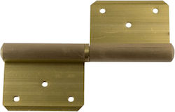 Brass Door Hinge Lift Off Mat Δεξιός 120mm