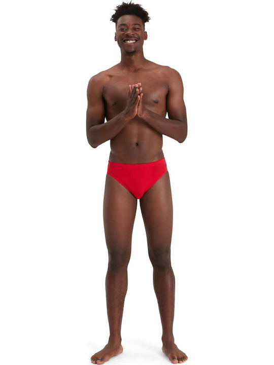 Eco Endurance Men's Swimwear Slip Red