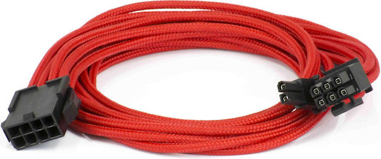 Phanteks 6+2 Pin PCIe - 6+2 Pin PCIe Cable 0.5m Κόκκινο PH-CB8V_RD
