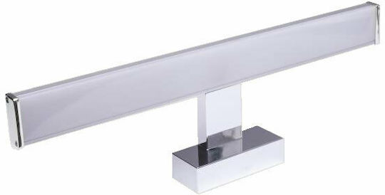 Eurolamp Modern Lamp Bathroom with Integrated LED and Natural White Light Silver 60x42x42cm
