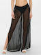Only Women's Pants Beachwear in Black color