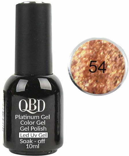 QBD Semi-Permanent Nail Polish 54 10ml 1pcs