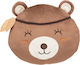 Atmosphera Crib Pillow Decorative Bear Brown 27x30cm 1pcs