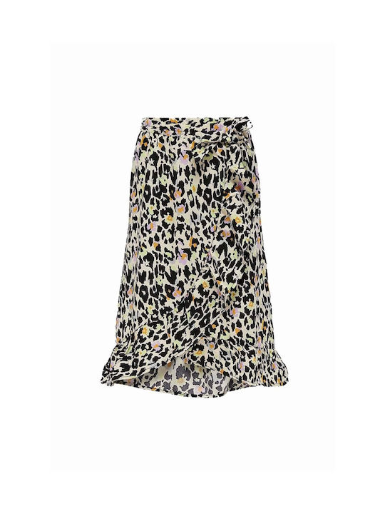 Kids Only Kids Skirt Leopard Print Multicolor