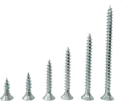 Lih Lin MDF Screw Phillips Galvanized with Diameter M6 and Length 60mm