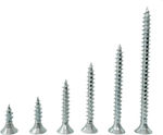 Lih Lin MDF Screw Phillips Galvanized with Diameter M6 and Length 60mm