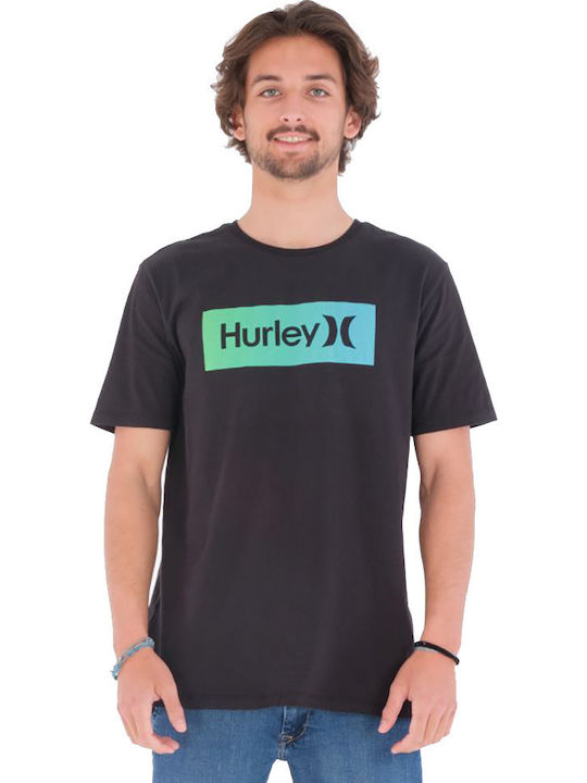 Hurley Тениска Черен