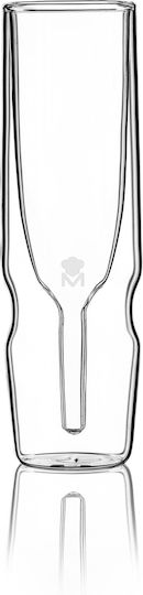 MasterPro Pro Mixology Комплект Чаши за Вода и Коктейл Стъклени 190 мл 2 Броя