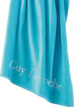 Guy Laroche Oceano Beach Towel Cotton Aqua 170x80cm.