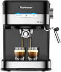 Rohnson Mașină de cafea espresso 850W Presiune 20bar Negru