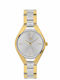Visetti Curvy Women's Watch with Metal Bracelet
