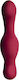 Rocks Off Ruby Glow Blush Vibrator G-Punkt mit Fernbedienung Prostata- und G-Punkt-Vibrator 17.5cm Rot